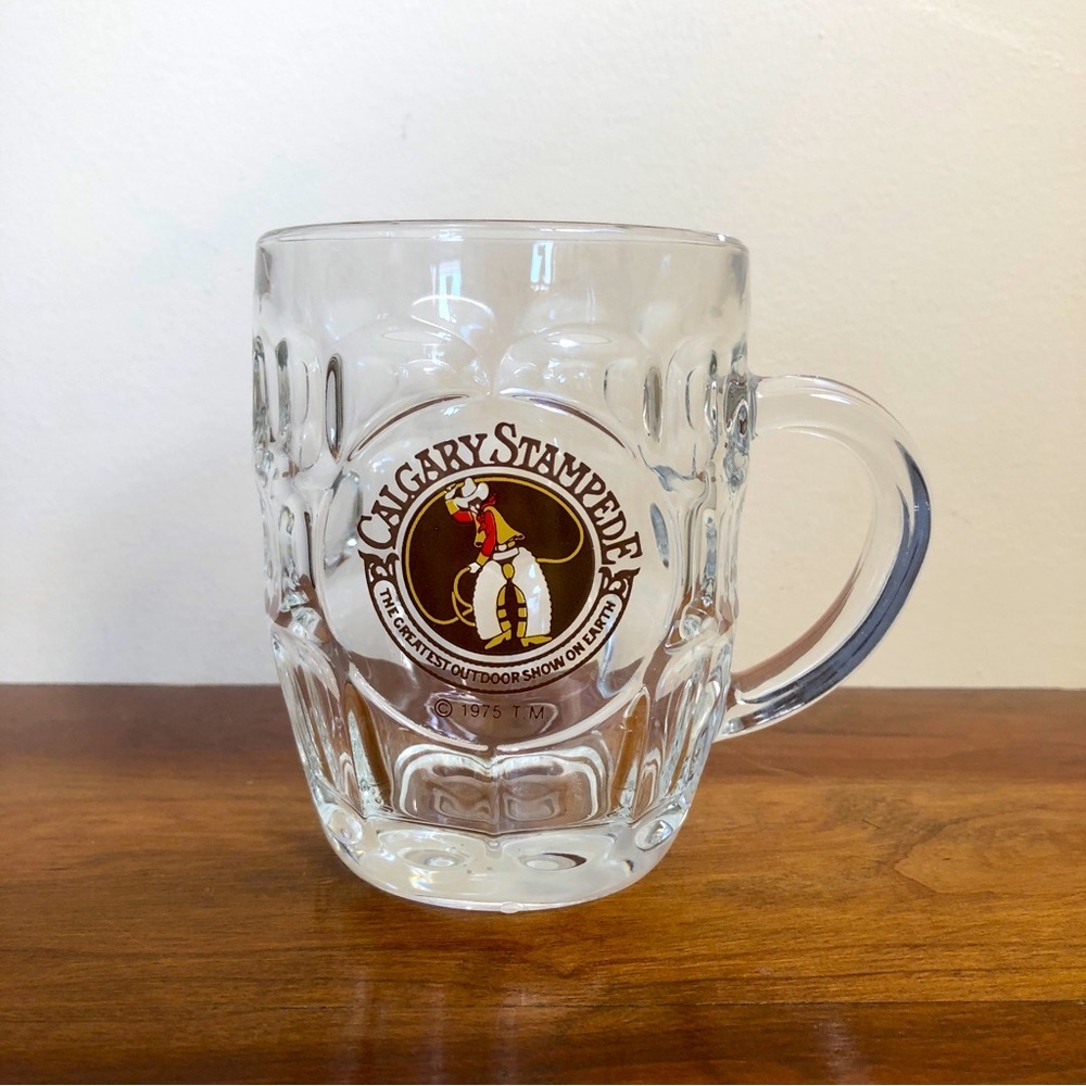 Vintage Calgary Stampede beer mug